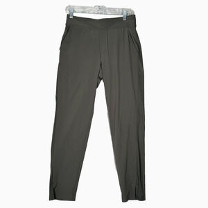Athleta‎ Pants Women 2 Gray Elation Pant Workout Gym Athleisure Neutral